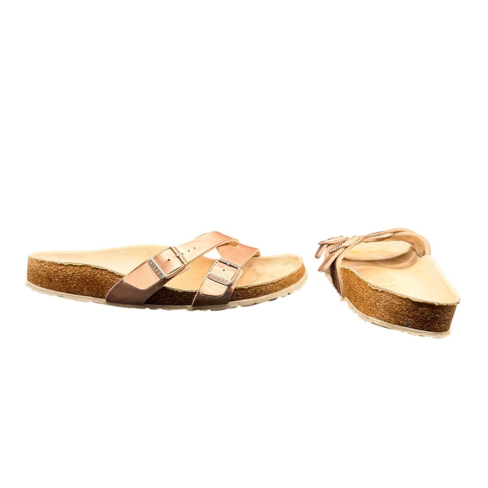 Birkenstock Yao Balance Copper Metallic Sandals EU 40 US 9 Narrow